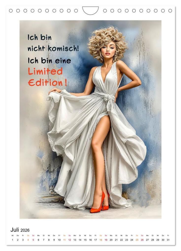 Weitere Ansicht: FRAU.PUNKT. (Wandkalender 2026 DIN A4 hoch), CALVENDO Monatskalender | Roder Roder, Calvendo, Roder