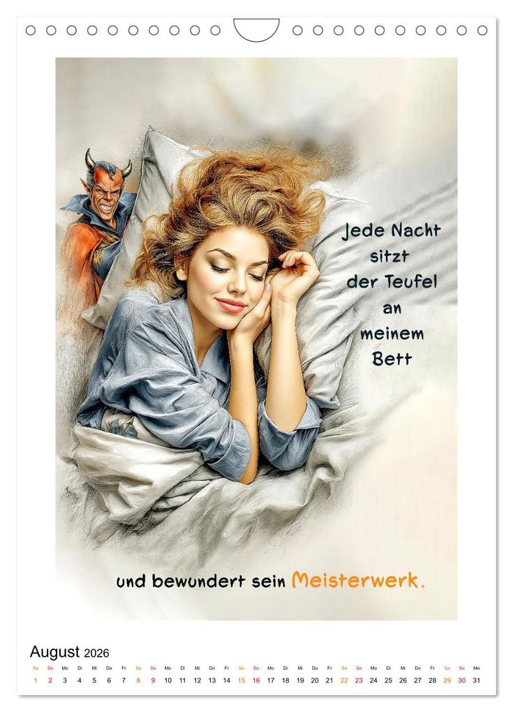 Weitere Ansicht: FRAU.PUNKT. (Wandkalender 2026 DIN A4 hoch), CALVENDO Monatskalender | Roder Roder, Calvendo, Roder