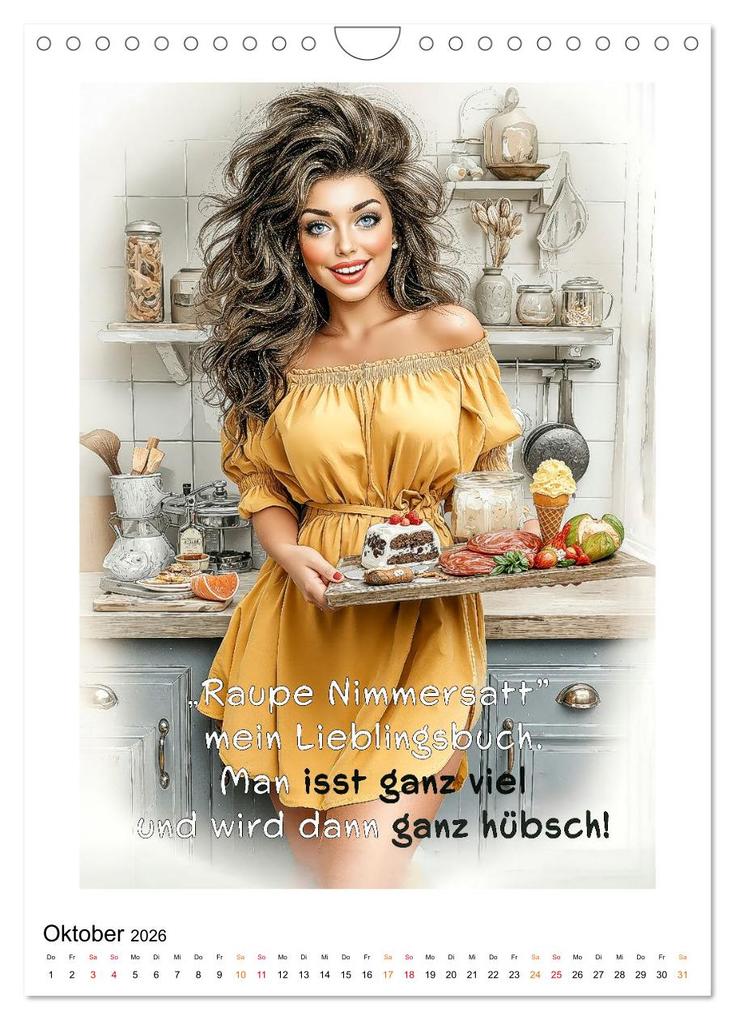 Weitere Ansicht: FRAU.PUNKT. (Wandkalender 2026 DIN A4 hoch), CALVENDO Monatskalender | Roder Roder, Calvendo, Roder