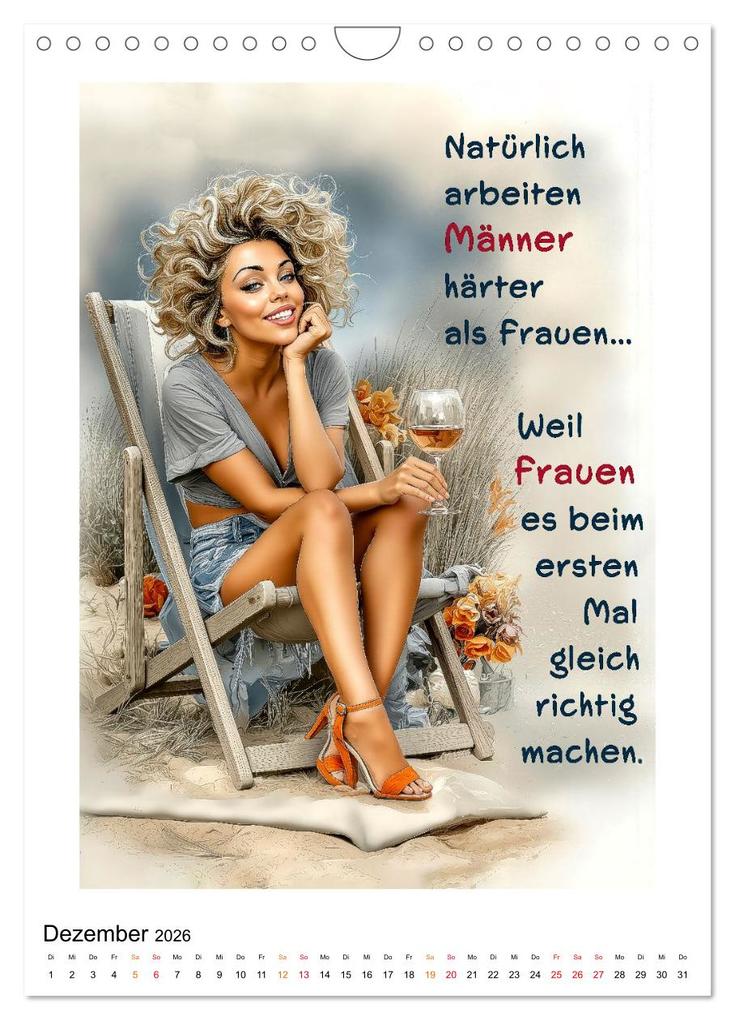 Weitere Ansicht: FRAU.PUNKT. (Wandkalender 2026 DIN A4 hoch), CALVENDO Monatskalender | Roder Roder, Calvendo, Roder