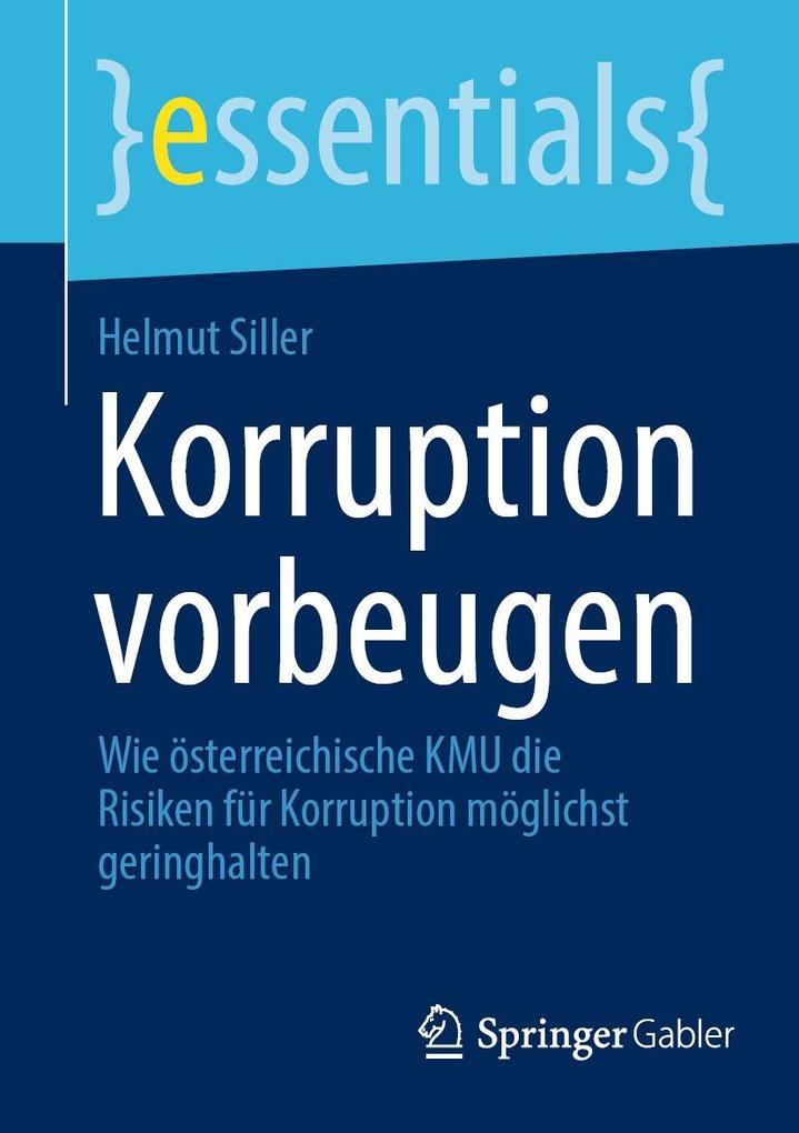 Produktbild: Korruption vorbeugen | Helmut Siller