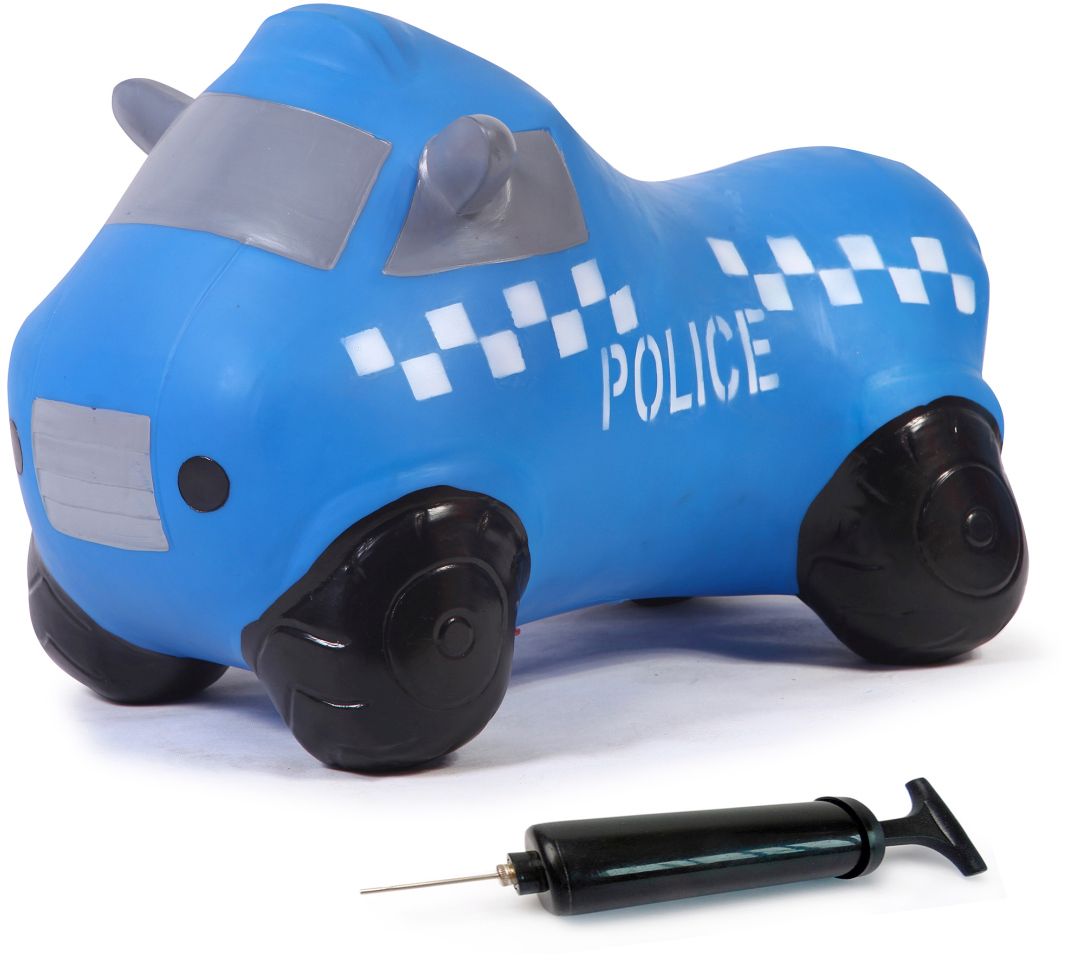 Produktbild: Jamara - Hüpfauto Police Truck mit Pumpe