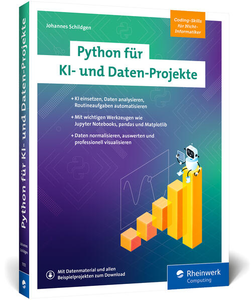 Produktbild: Python für KI- und Daten-Projekte | Johannes Schildgen