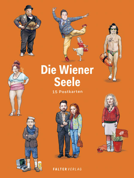 Produktbild: Die Wiener Seele - Postkartenbuch