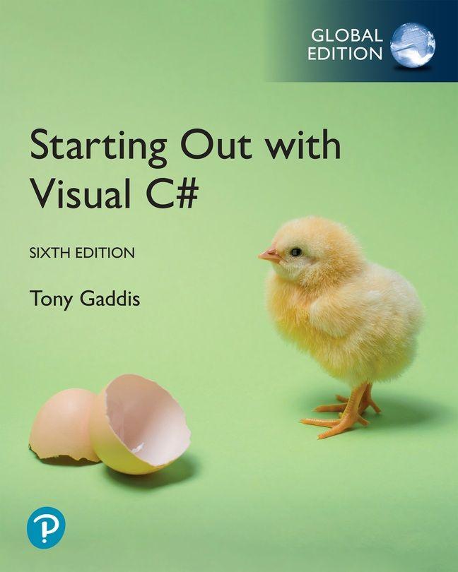 Produktbild: Starting out with Visual C#, Global Edition | Tony Gaddis