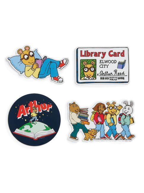 Produktbild: Arthur Stickers - Sticker Set of 4 | Out Of Print