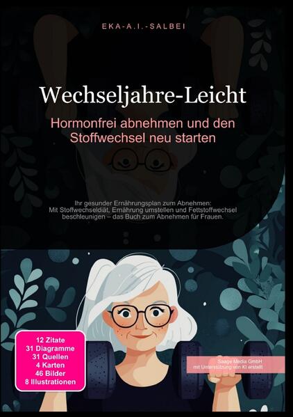 Produktbild: Wechseljahre-Leicht: Hormonfrei abnehmen und den Stoffwechsel neu starten | Eka A.I. Salbei