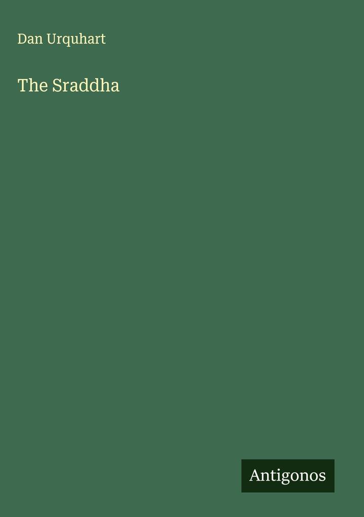 Produktbild: The Sraddha | Dan Urquhart