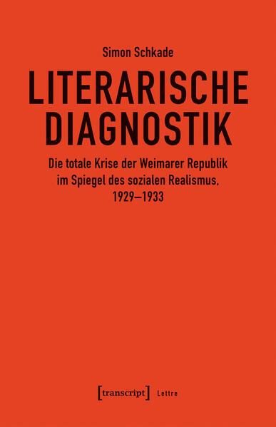 Produktbild: Literarische Diagnostik | Simon Schkade