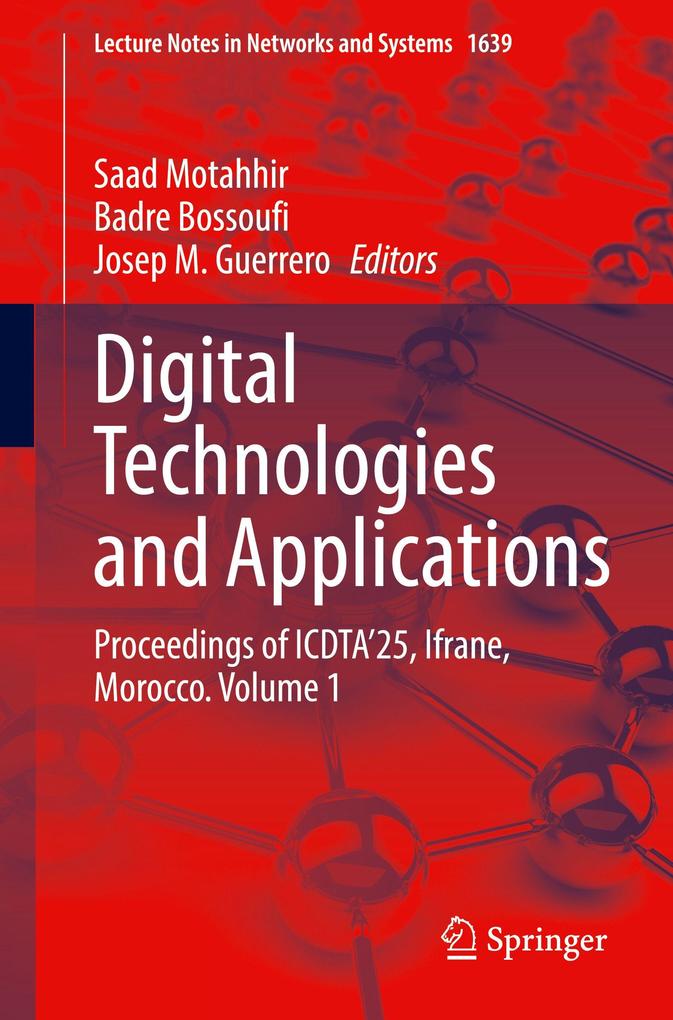 Produktbild: Digital Technologies and Applications