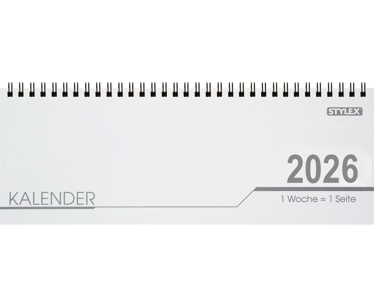 Produktbild: Stykex Schreibtischquerkalender 2026, 32 Blatt