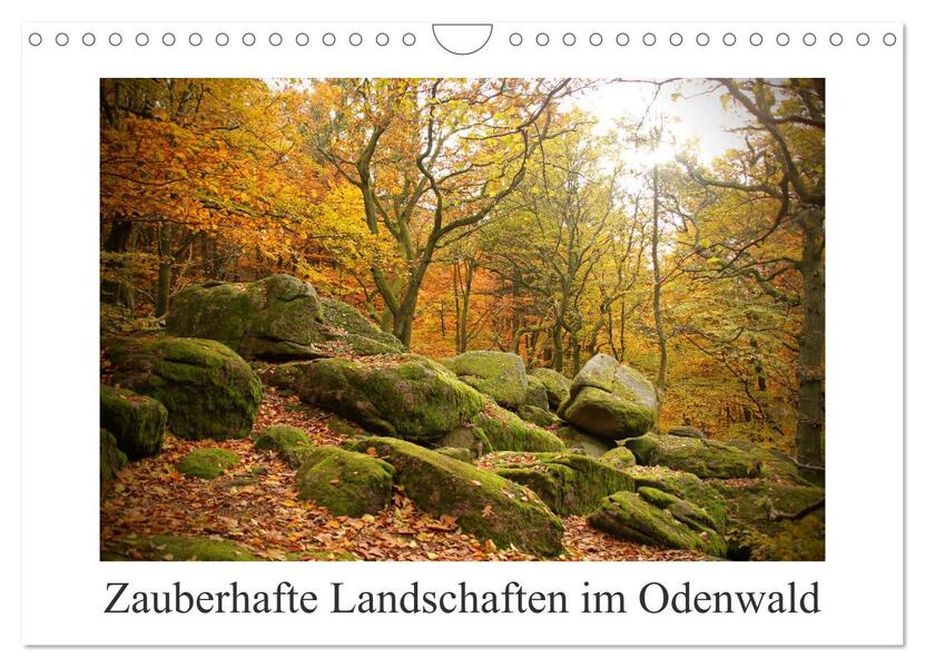 Produktbild: Zauberhafte Landschaften im Odenwald (Wandkalender 2026 DIN A4 quer), CALVENDO Monatskalender | Eileen Kumpf, Calvendo