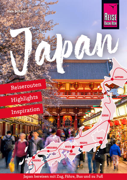 Produktbild: Reiseführer Japan - Reiserouten, Highlights, Inspiration | Falk Schäfer
