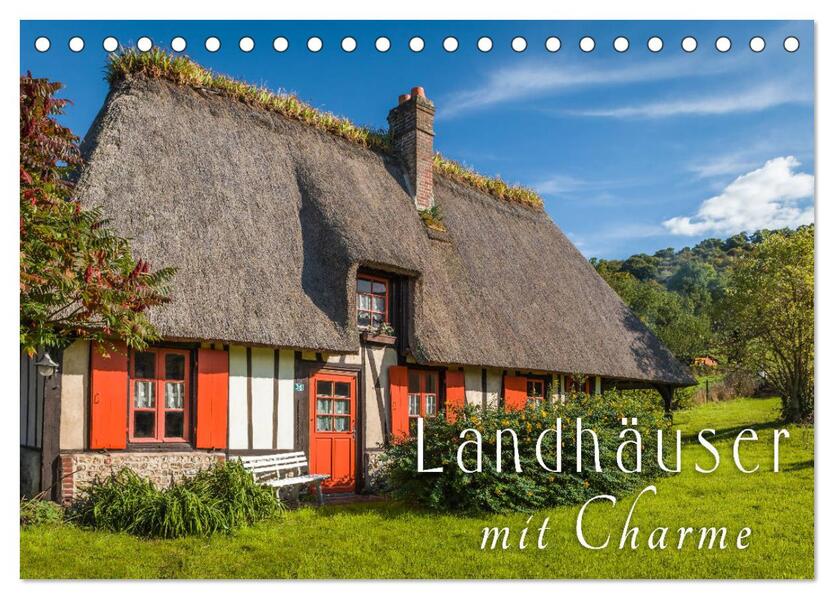 Produktbild: Landhäuser mit Charme (Tischkalender 2026 DIN A5 quer), CALVENDO Monatskalender | Christian Müringer, Calvendo
