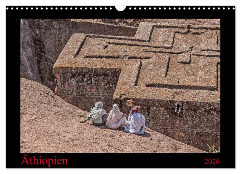 Produktbild: Äthiopien (Wandkalender 2026 DIN A3 quer), CALVENDO Monatskalender | Thomas Leonhardy, Calvendo