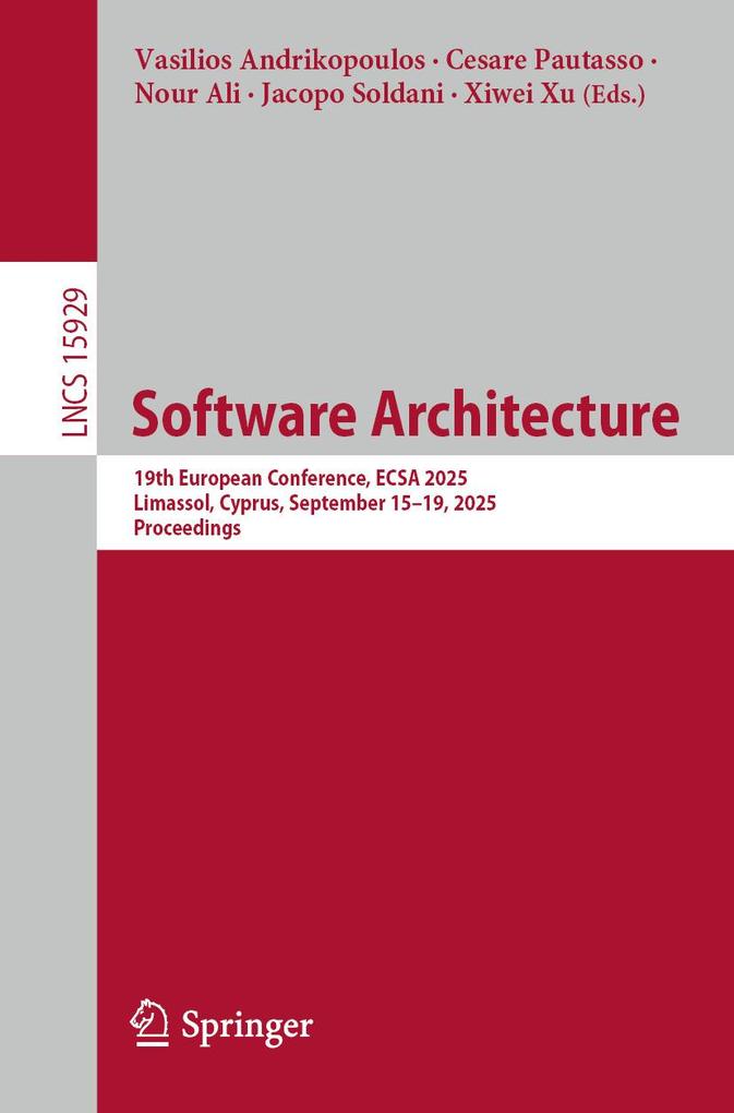 Produktbild: Software Architecture