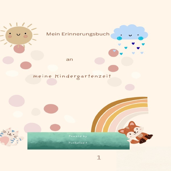 Produktbild: Erinnerungsbuch- meine Kindergartenzeit | Eileen Fiebelkorn