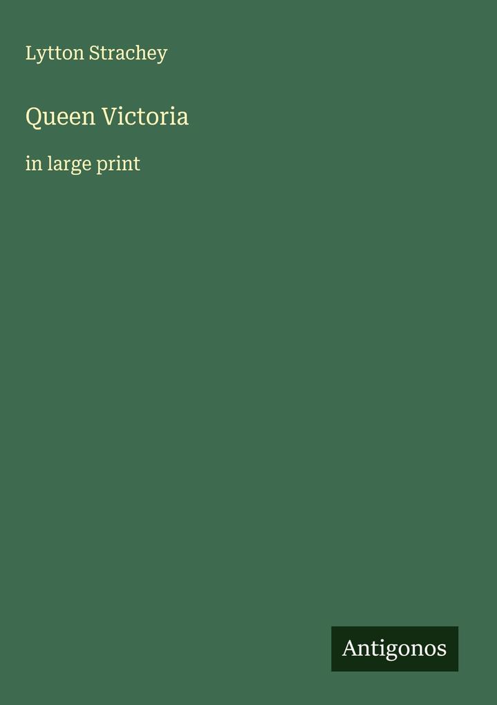 Produktbild: Queen Victoria | Lytton Strachey