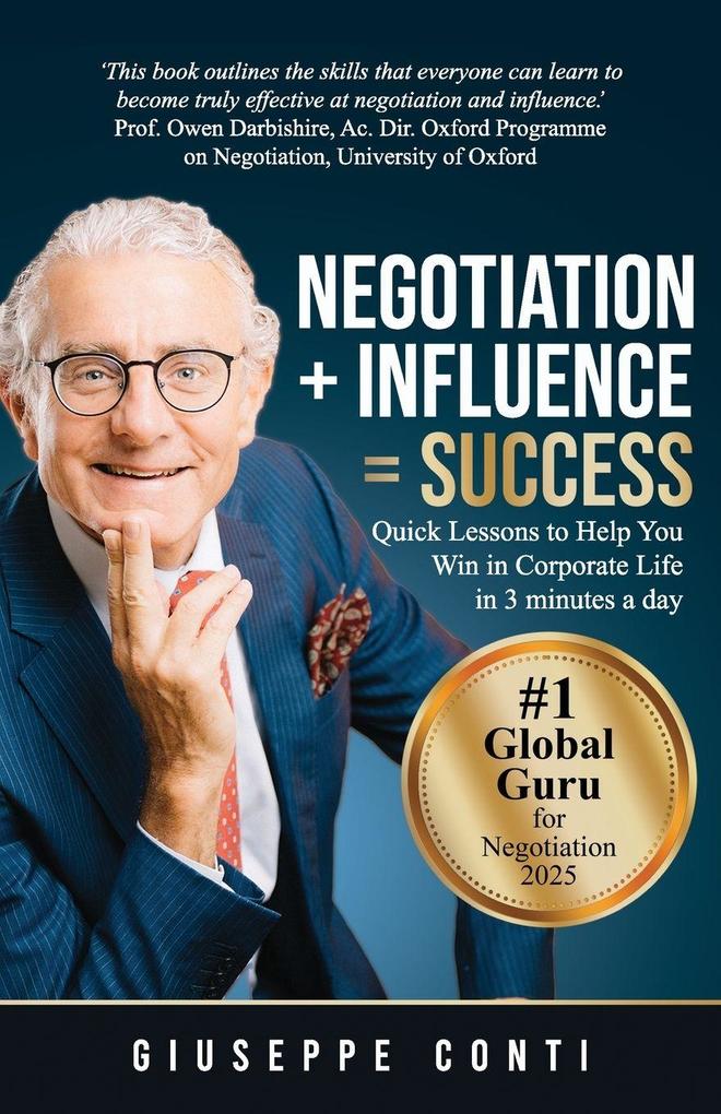Produktbild: Negotiation + Influence = Success | Giuseppe Conti