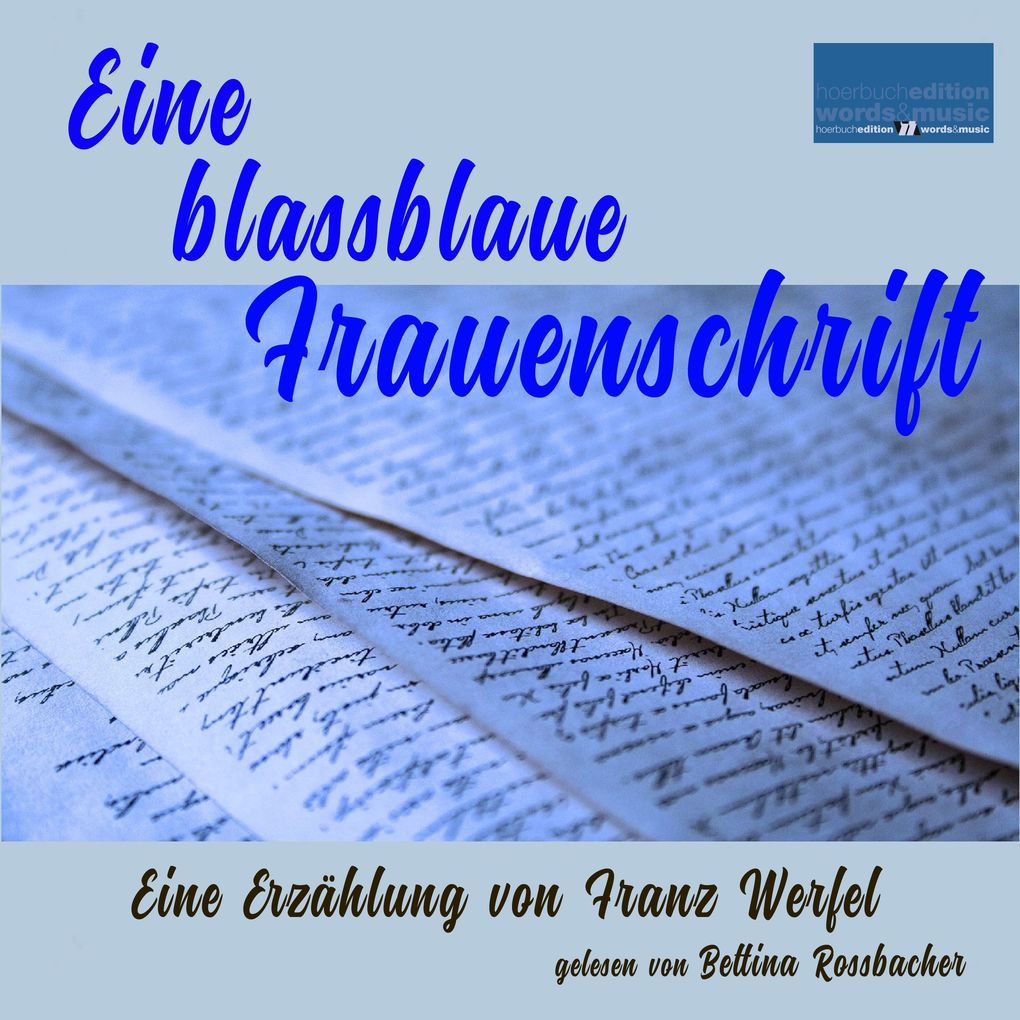 Produktbild: Eine blassblaue Frauenschrift | Franz Werfel