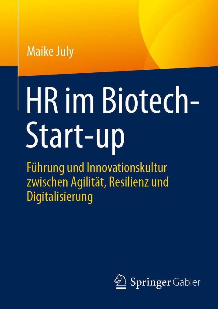 Produktbild: HR im Biotech-Start-up | Maike July