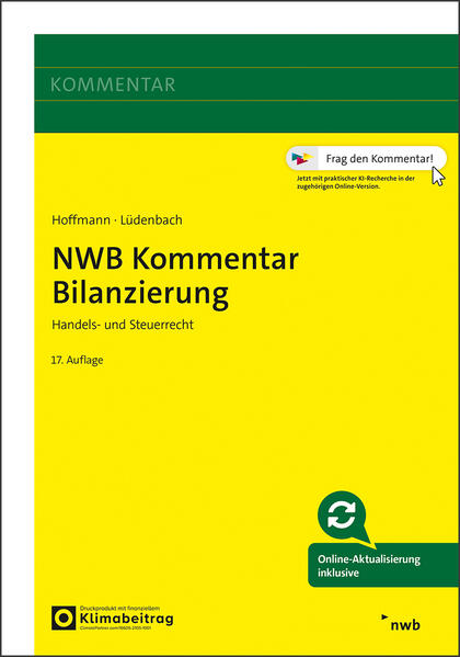Produktbild: NWB Kommentar Bilanzierung | Norbert Lüdenbach