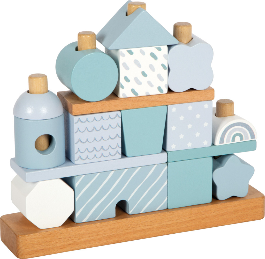 Produktbild: Stapelhaus blau