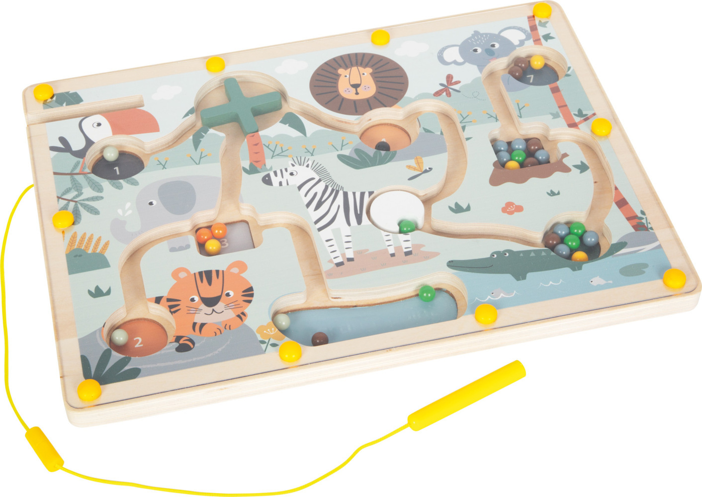 Produktbild: Magnetisches Labyrinth "Safari"
