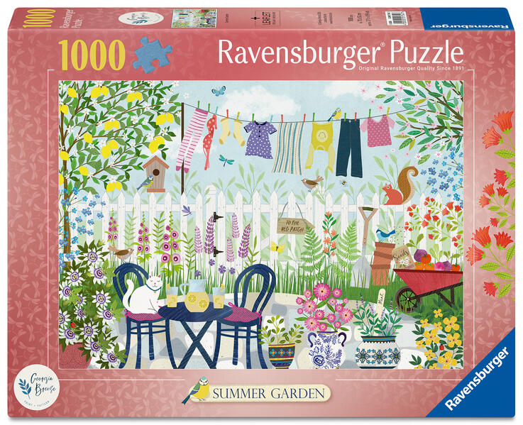 Produktbild: Erwachsenenpuzzle 1000 Teile - Sommergarten