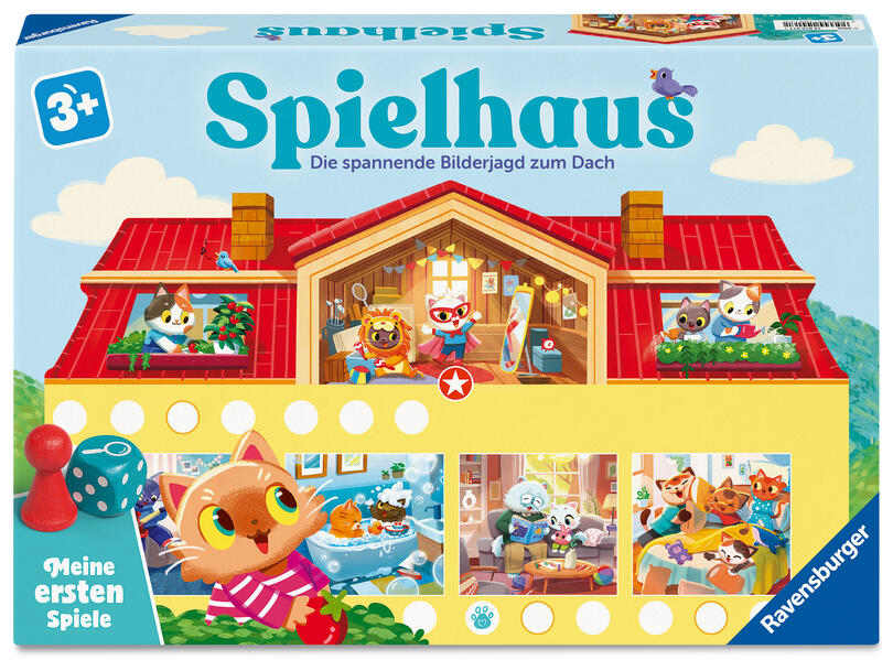 Produktbild: Spielhaus - Kinderspiel ab 3 Jahre | Jörg Obrist