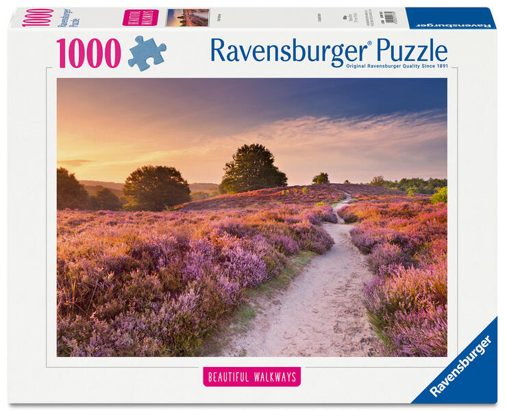 Produktbild: Erwachsenenpuzzle 1000 Teile - Traumpfad in Rosa