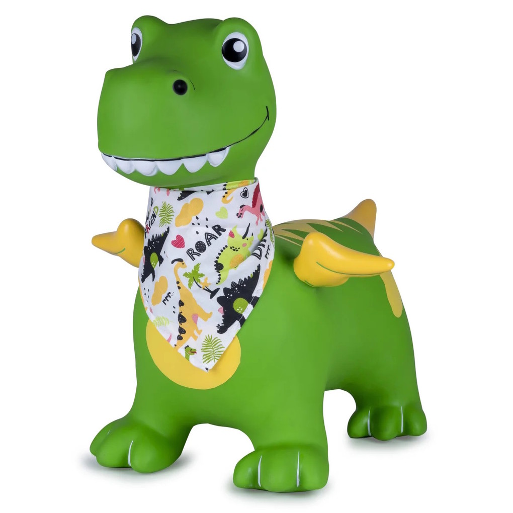 Weitere Ansicht: Jamara - Hüpftier Dino mit Flügel HoppyDoo grün mit Pumpe