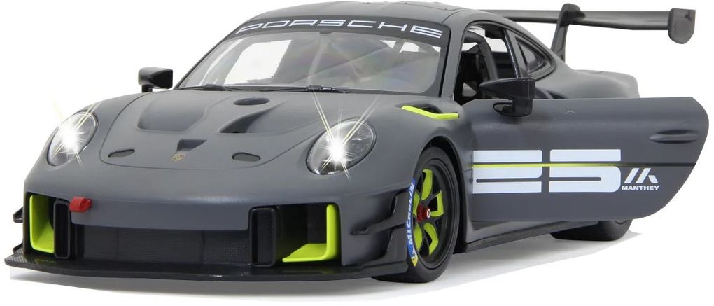 Weitere Ansicht: Jamara - Porsche 911 GT2 RS Clubsport 25 1:14 grau 2,4GHz Tür manuell