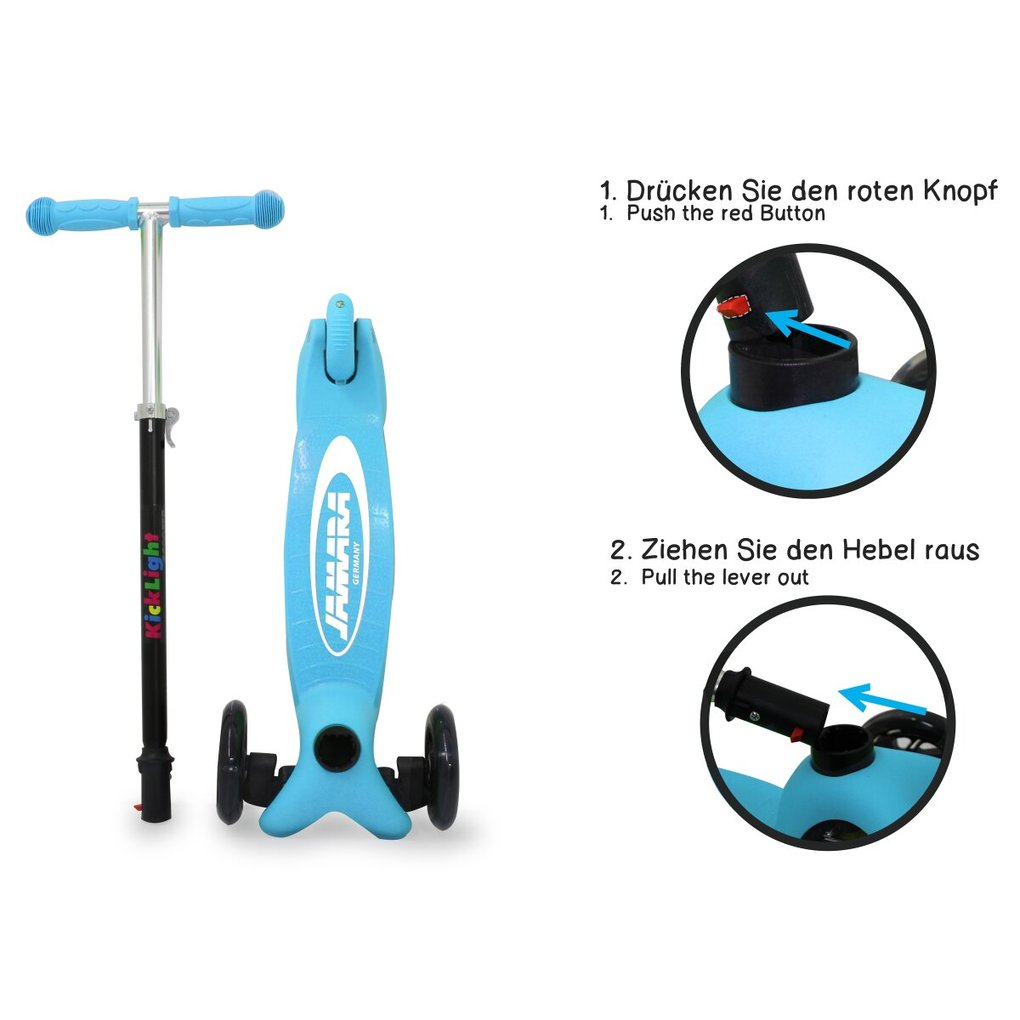 Weitere Ansicht: Jamara - KickLight Scooter blau
