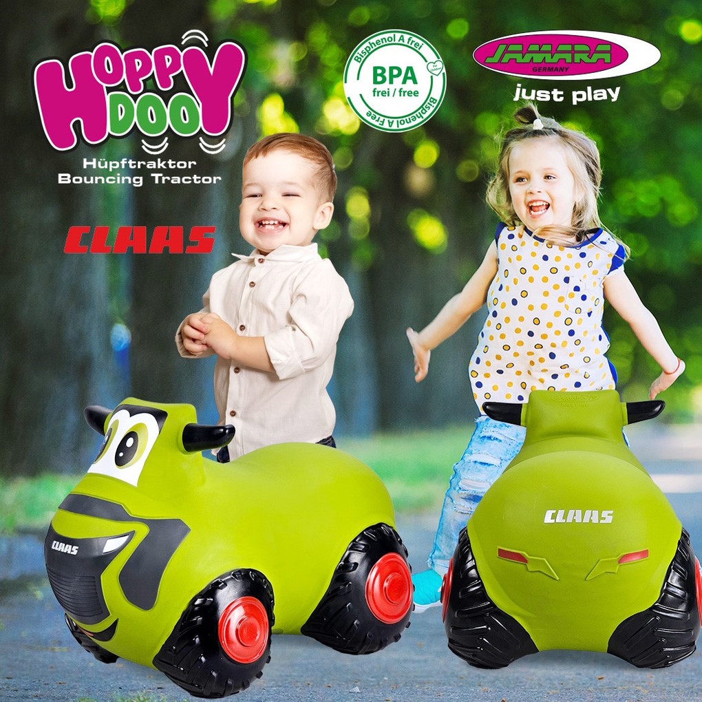 Weitere Ansicht: Jamara Kids - Claas Hüpftraktor mit Pumpe