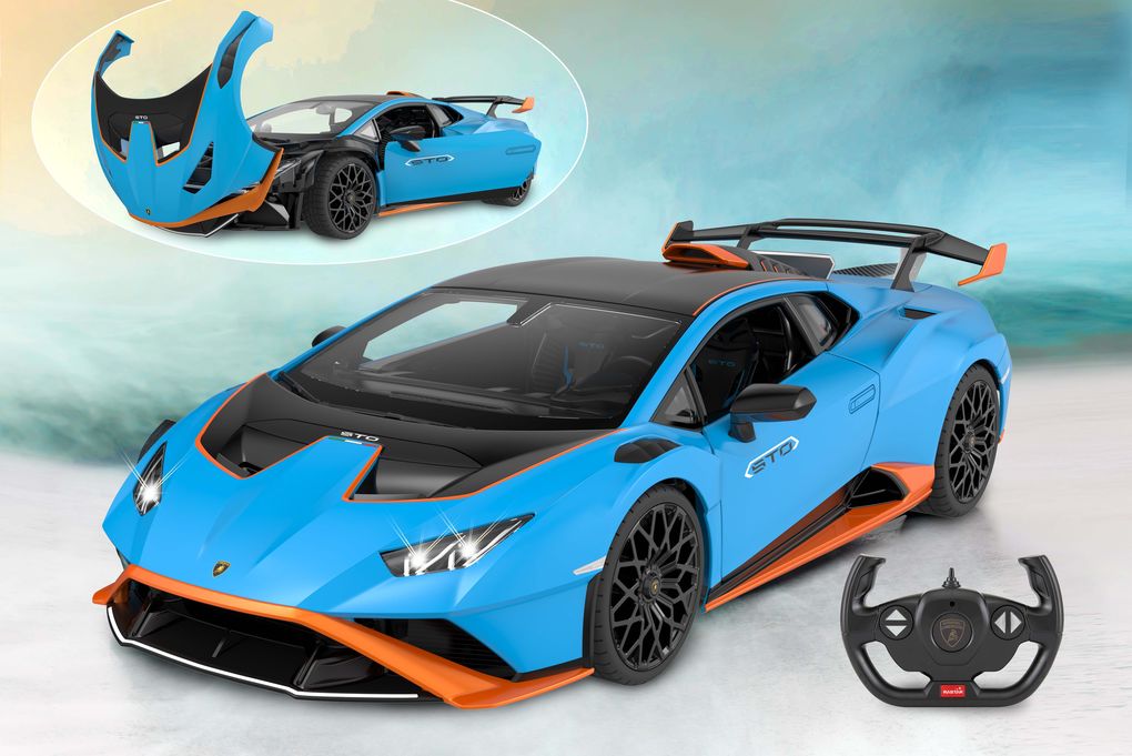 Weitere Ansicht: Jamara - Lamborghini Huracán STO 1:14 blau 2,4GHz