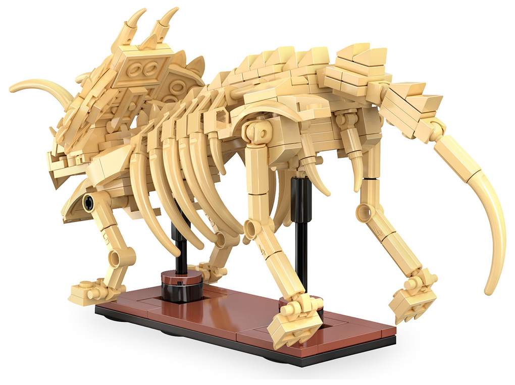 Weitere Ansicht: CaDA Dinosaurier Fossil Triceratops Bricks