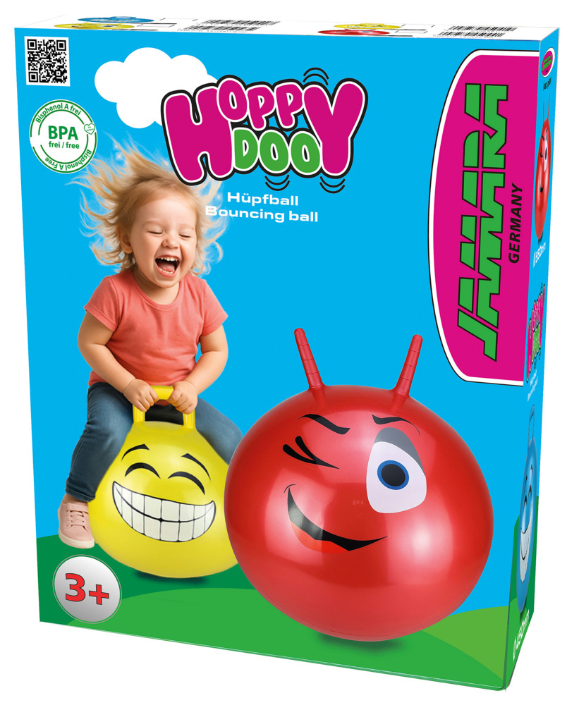 Weitere Ansicht: Jamara - Hüpfball Smile gelb 450mm