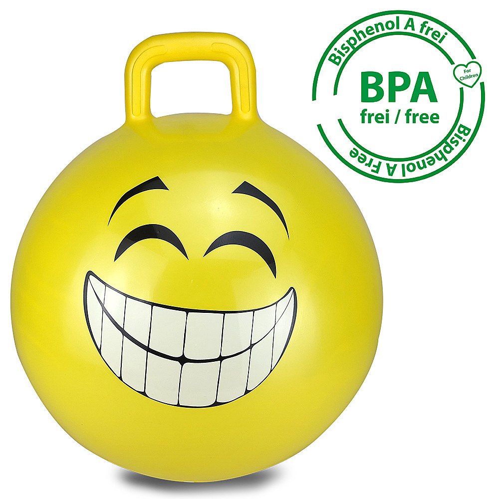 Weitere Ansicht: Jamara - Hüpfball Smile gelb 450mm