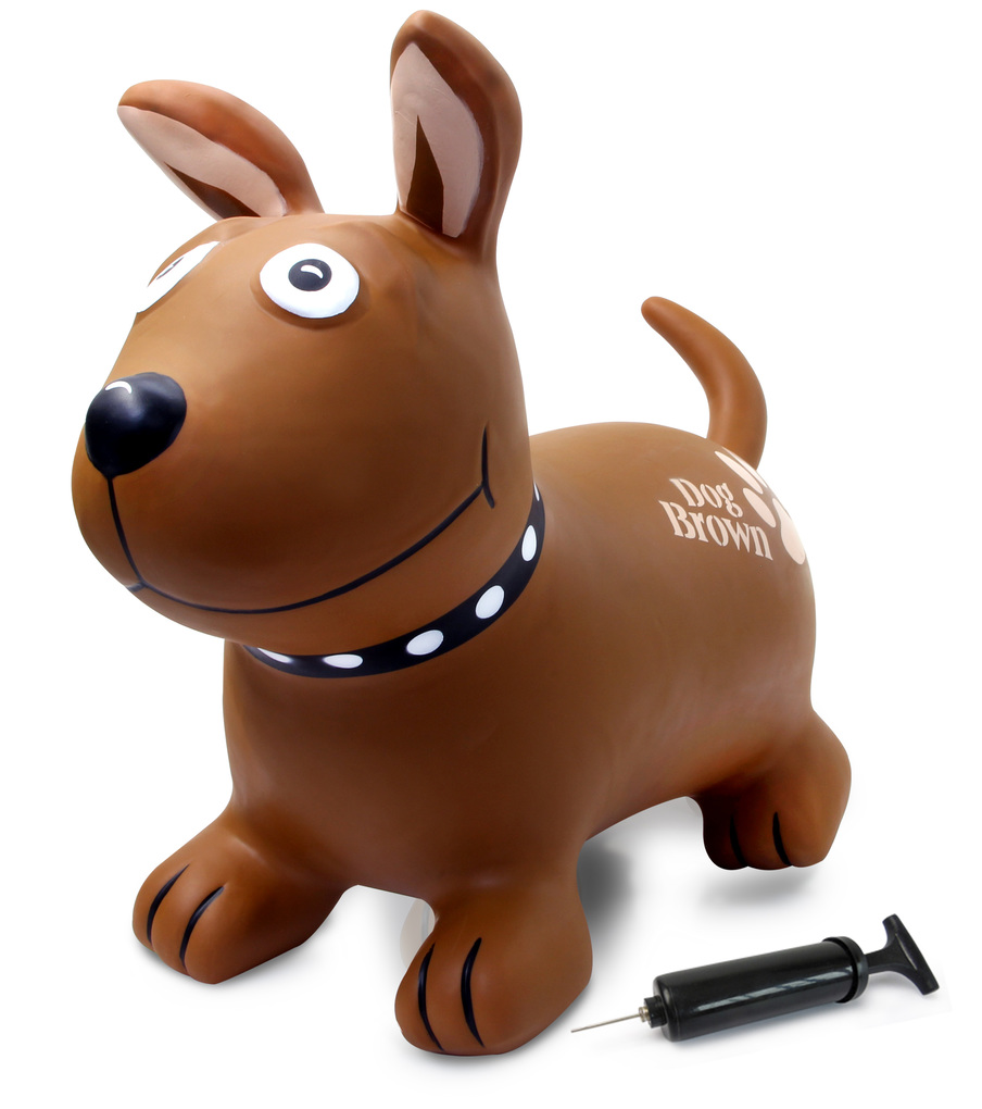 Weitere Ansicht: Jamara - Hüpftier Dog Brown mit Pumpe