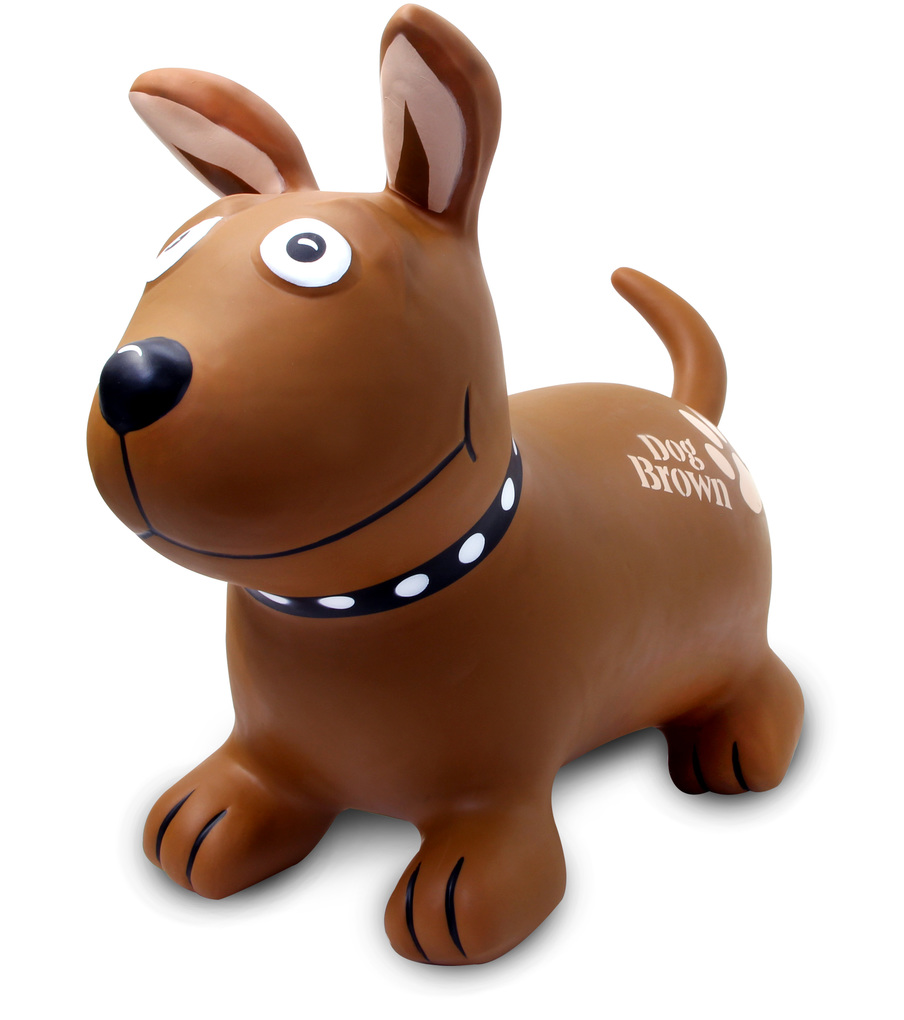 Weitere Ansicht: Jamara - Hüpftier Dog Brown mit Pumpe