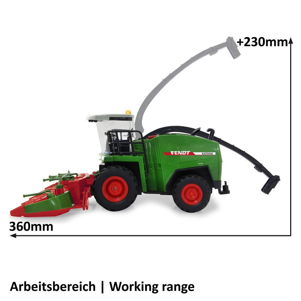 Weitere Ansicht: Jamara - Fendt Katana Feldhäcksler RC 1:24S