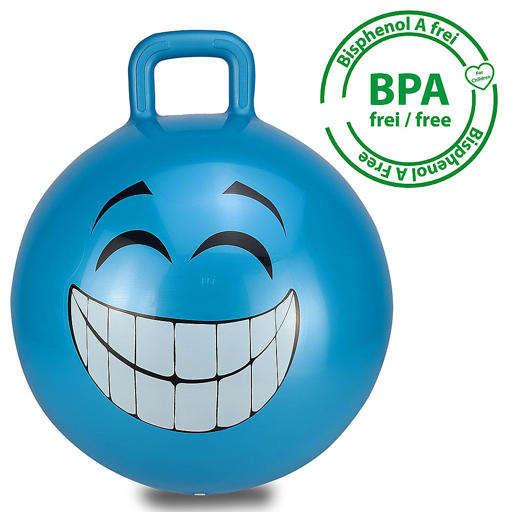 Weitere Ansicht: Jamara - Hüpfball Smile blau 450mm