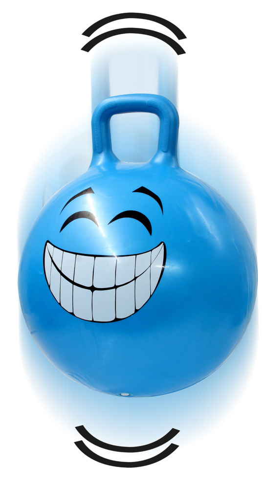 Weitere Ansicht: Jamara - Hüpfball Smile blau 450mm