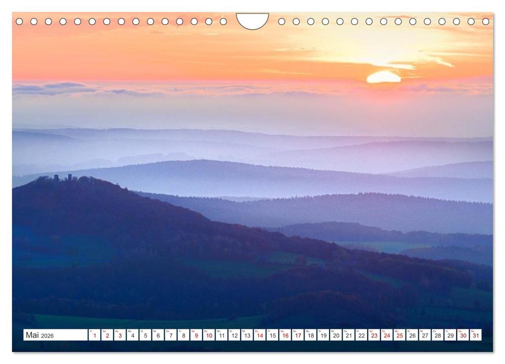 Weitere Ansicht: Die RHÖN: Faszinierende Berge und lebendige Bäche (Wandkalender 2026 DIN A4 quer), CALVENDO Monatskalender | Manfred Hempe, Calvendo