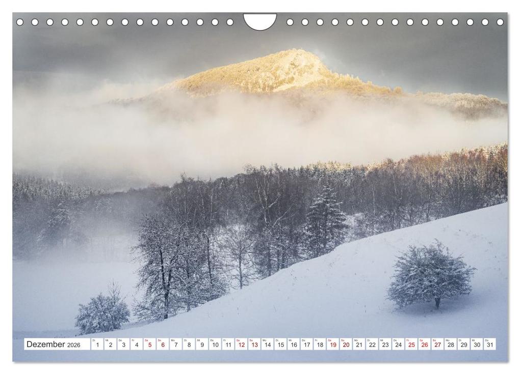 Weitere Ansicht: Die RHÖN: Faszinierende Berge und lebendige Bäche (Wandkalender 2026 DIN A4 quer), CALVENDO Monatskalender | Manfred Hempe, Calvendo
