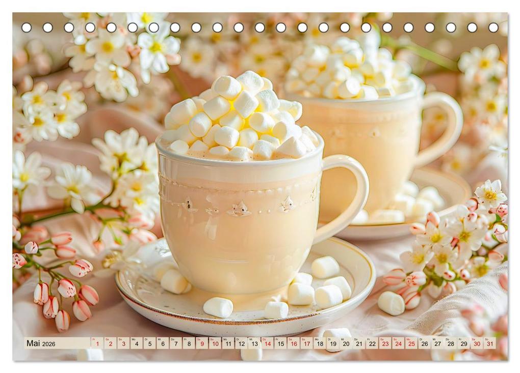 Weitere Ansicht: Cappuccino, Latte und mehr - Der große Kaffeekalender (Tischkalender 2026 DIN A5 quer), CALVENDO Monatskalender | Anja Frost, Calvendo