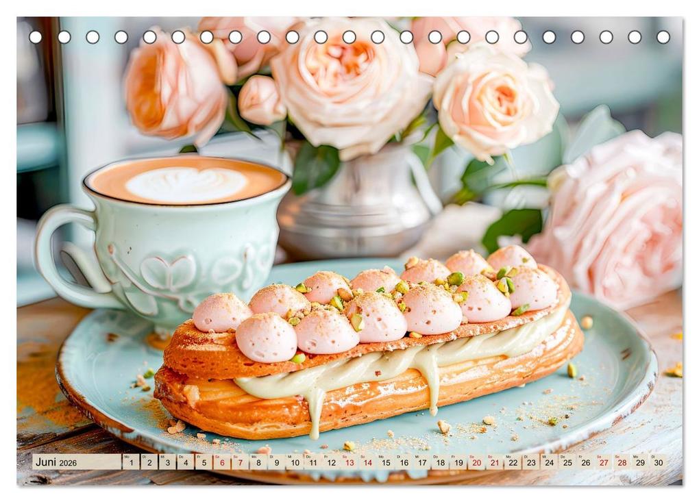 Weitere Ansicht: Cappuccino, Latte und mehr - Der große Kaffeekalender (Tischkalender 2026 DIN A5 quer), CALVENDO Monatskalender | Anja Frost, Calvendo