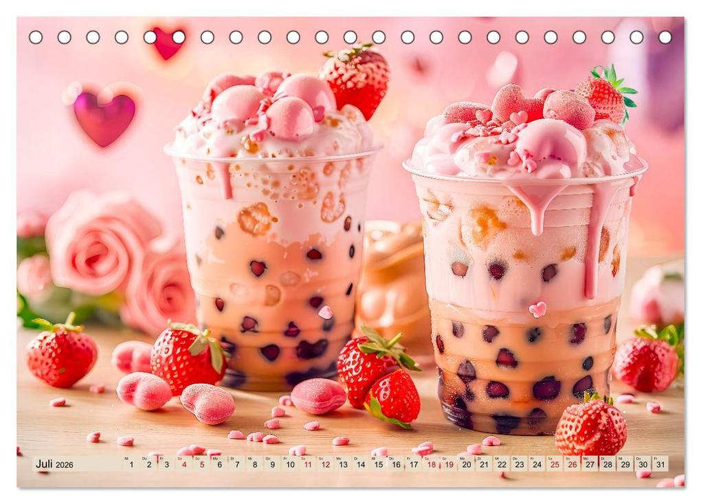 Weitere Ansicht: Cappuccino, Latte und mehr - Der große Kaffeekalender (Tischkalender 2026 DIN A5 quer), CALVENDO Monatskalender | Anja Frost, Calvendo