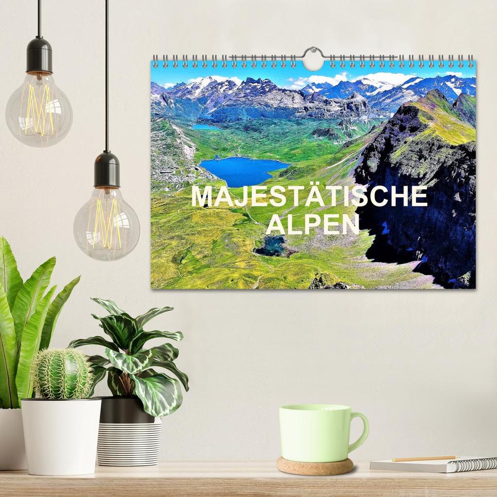 Weitere Ansicht: Majestätische Alpen (Wandkalender 2026 DIN A4 quer), CALVENDO Monatskalender | Hubert Krummenacher, Calvendo